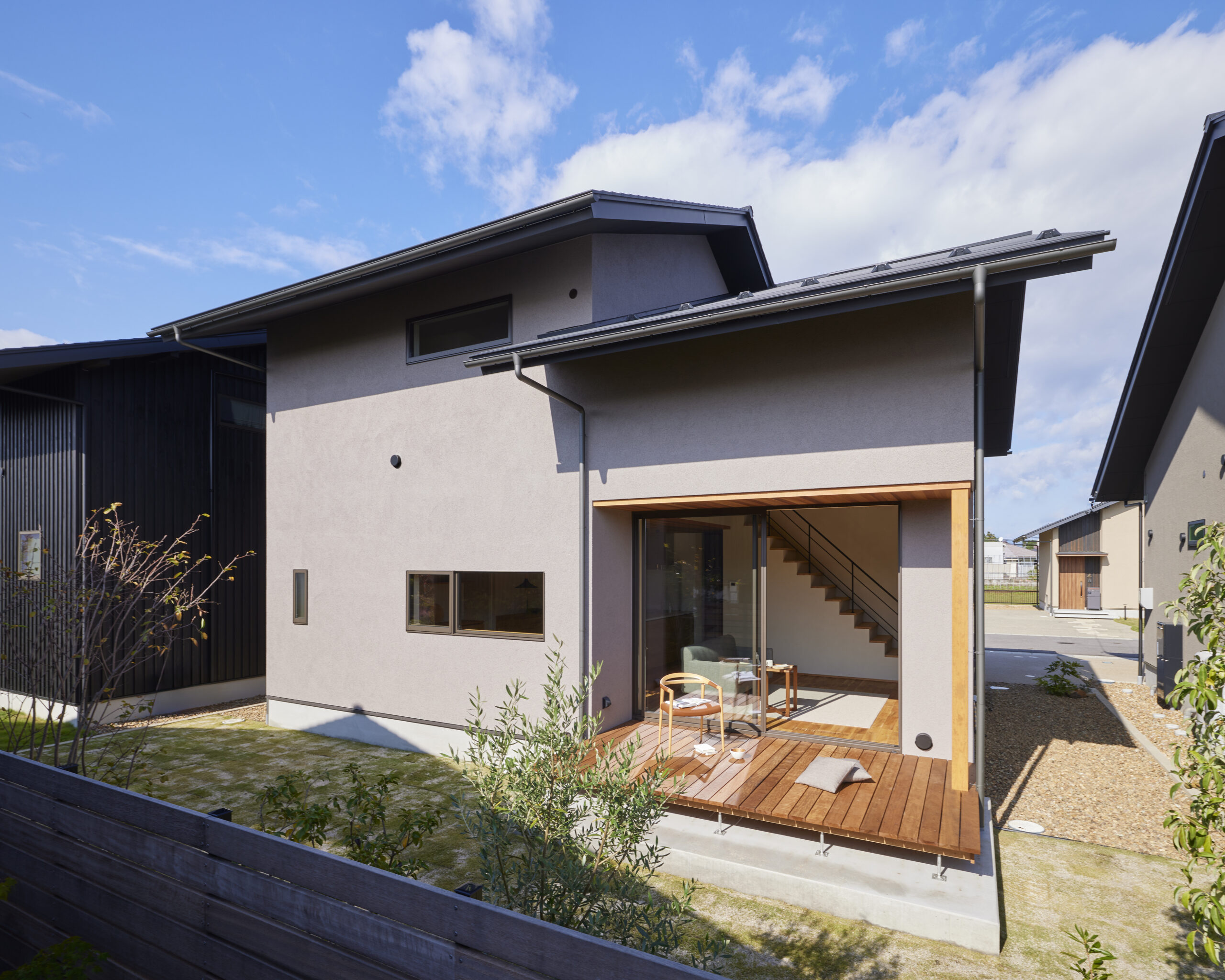 岐阜県可児郡御嵩町|2階建て<br>光と風が創る、安らぎの住まい。