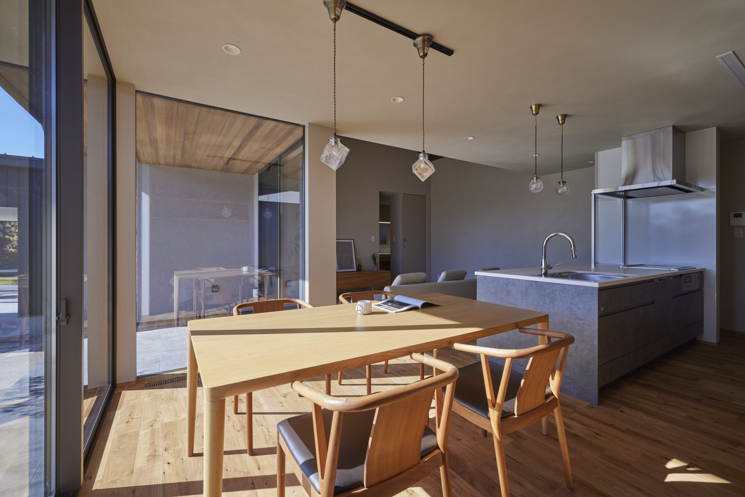 岐阜県可児郡御嵩町|平屋<br>落ち着きある31坪とガレージの住まい