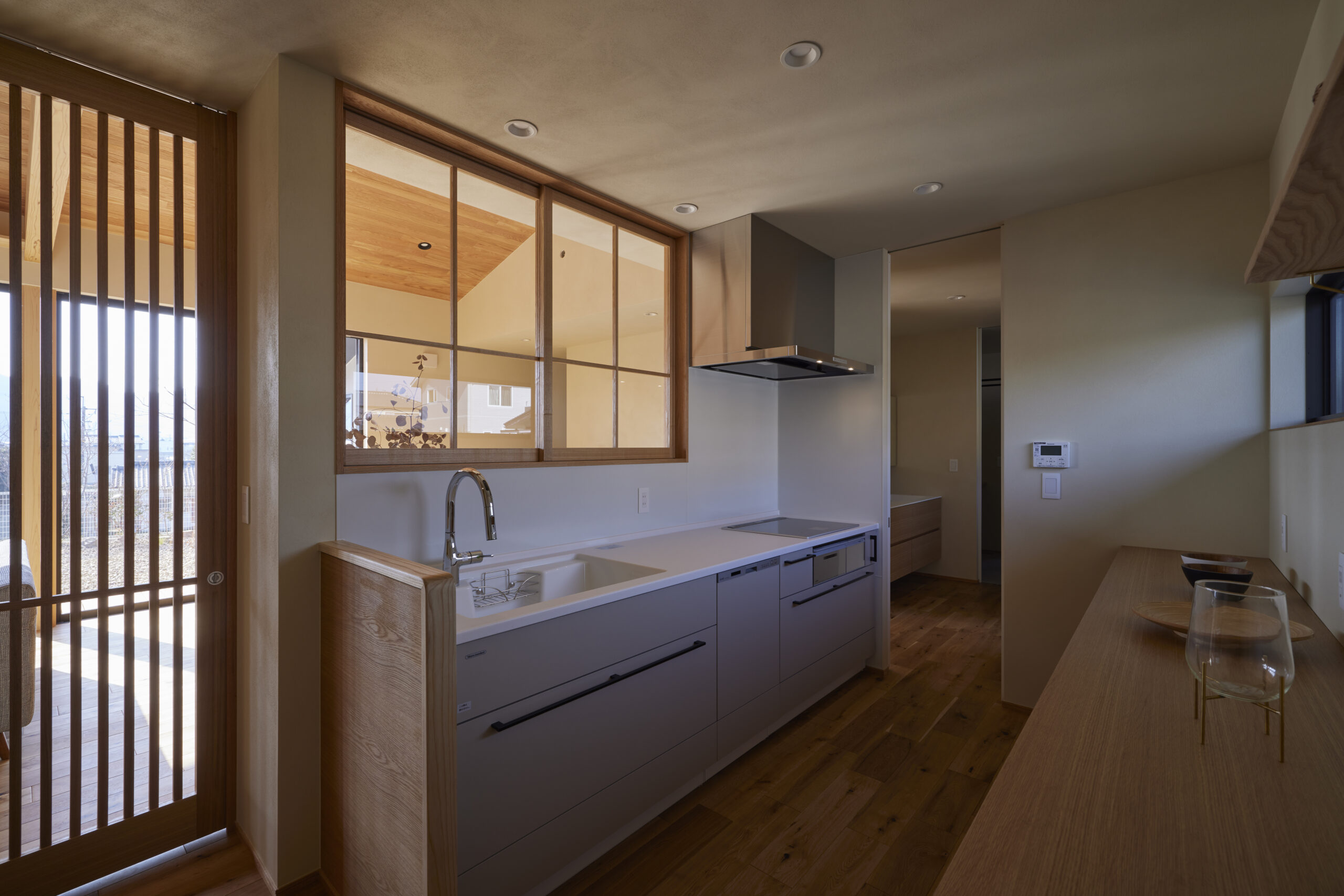 岐阜県美濃加茂市|平屋<br>山並みを望む、のびやかな住まい