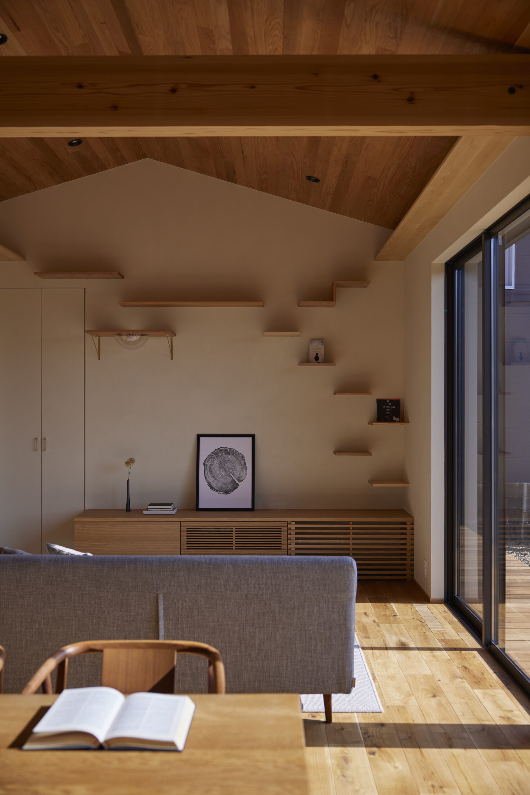 岐阜県美濃加茂市|平屋<br>山並みを望む、のびやかな住まい