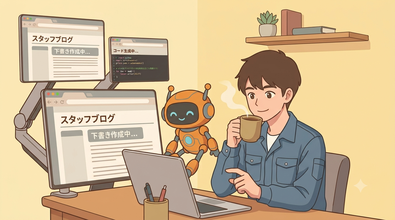 AIがこのブログを書いてみました